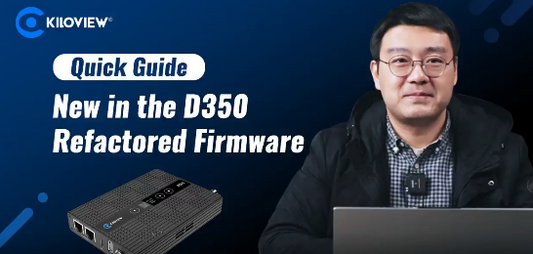 Kiloview D350 New Features - Deep dive & Turotial