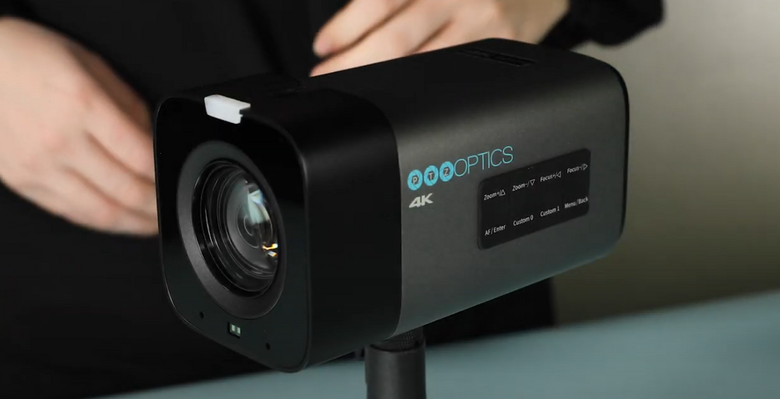 Unbox the new PTZOptics Studio 4K