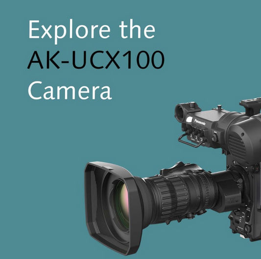 Panasonic Adds AK-UCX100 IP Studio Camera to AV Digital World Platform