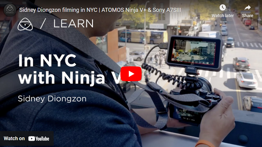 Atomos Ninja V+ in the Big Apple
