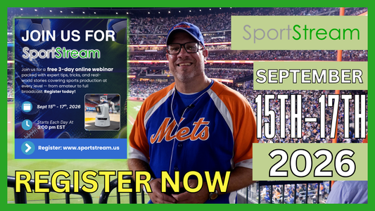 SportStream 2026: Free 3-Day Virtual Event for Sports Production & Broadcasting