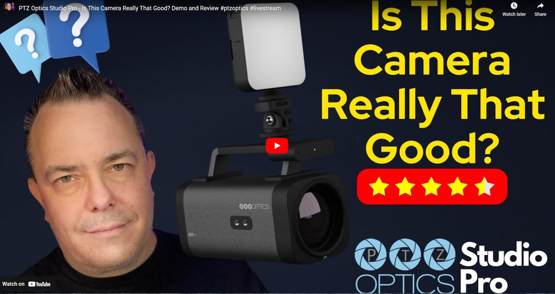 PTZOptics Studio Pro Demo & Review