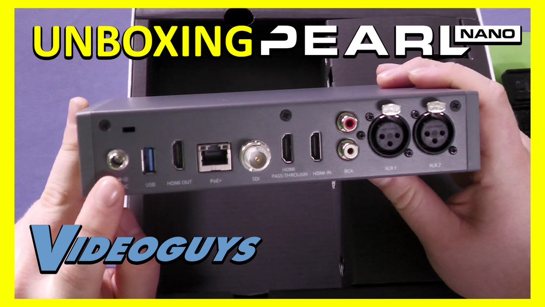 Unboxing the Epiphan Pearl Nano