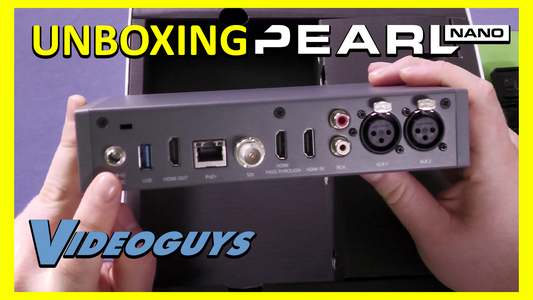 Unboxing the Epiphan Pearl Nano