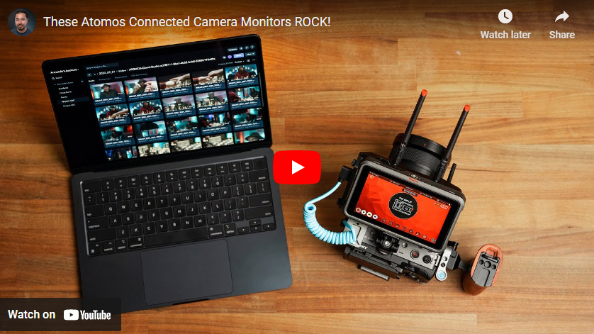 Atomos Shogun CONNECT, ATOMOS CONNECT, & Zato CONNECT with Frame.io Workflows ROCK