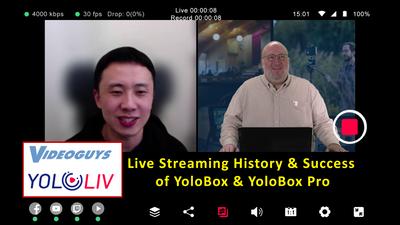 Live Streaming History & Success of YoloBox & YoloBox Pro