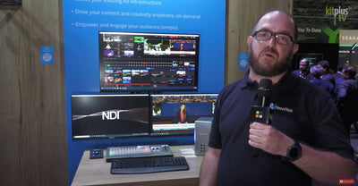Newtek TriCaster Mini X and LiveLink at IBC 2022