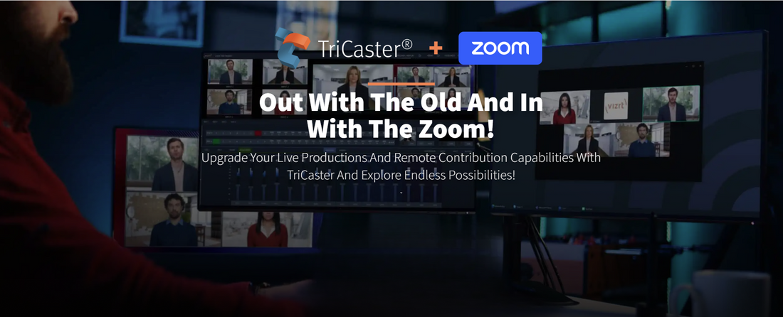 Replacing TalkShow? TriCaster Makes It Easy with Zoom and NDI Workflows