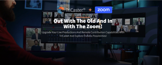 Replacing TalkShow? TriCaster Makes It Easy with Zoom and NDI Workflows