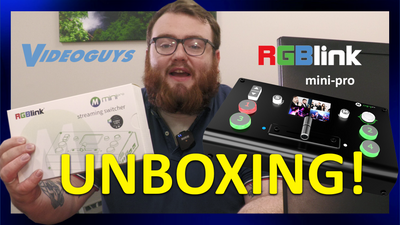 Unboxing the RGBlink mini-pro