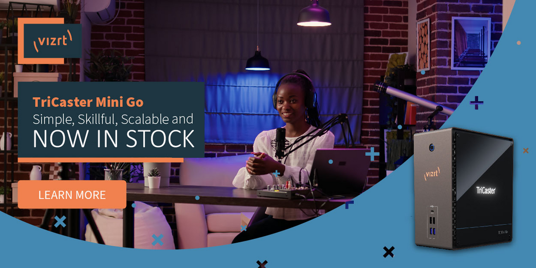 TriCaster Mini Go is Simplest Setup with Professional Features for Live Video
