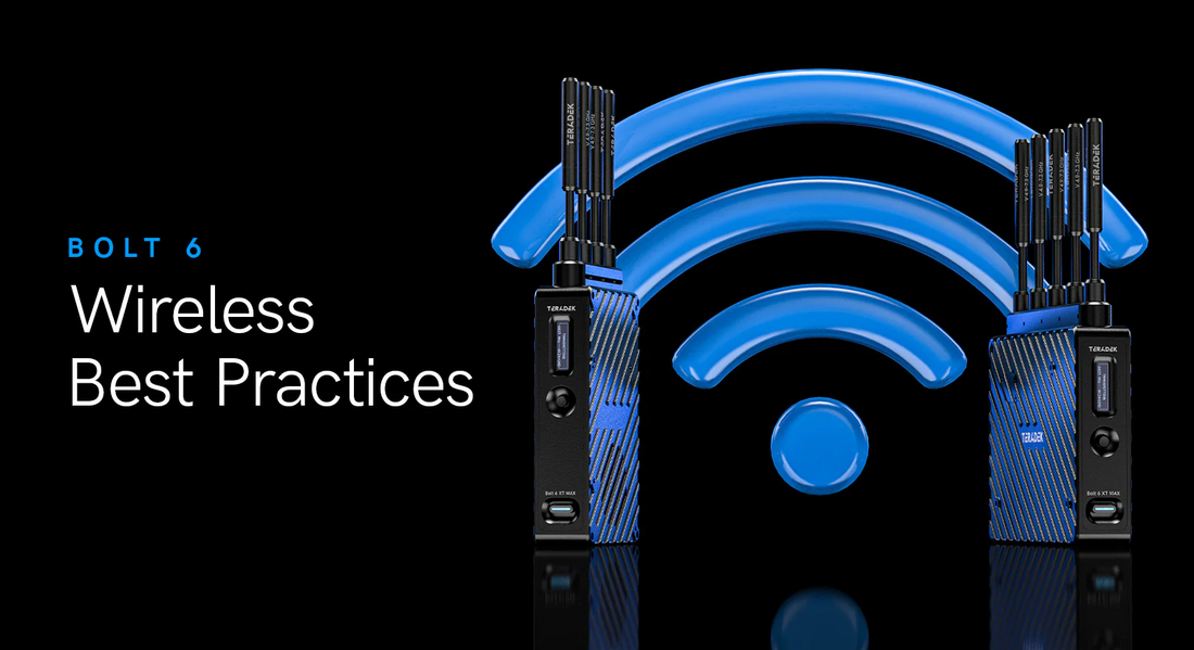 Avoid Interference and Illegal Frequencies with Teradek Bolt 6