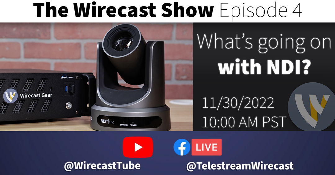 The Wirecast Show: What's Going on with NDI?