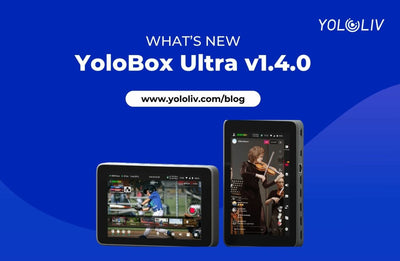 YoloBox Ultra 1.4 Update is Here! More NDI, More ISO !