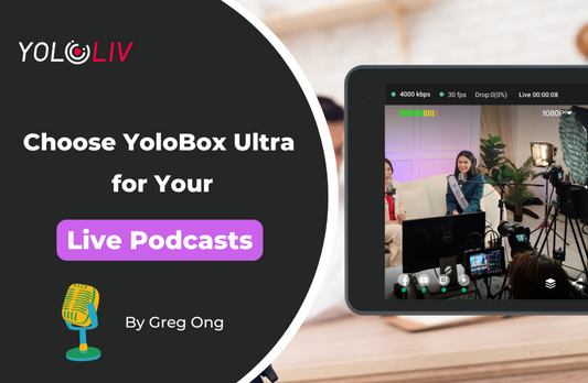 How YoloBox Ultra Simplified Greg Ong’s Live Podcast Workflow