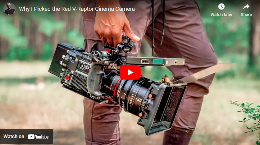 RED V-RAPTOR Cinema is the Best Choice – Videoguys
