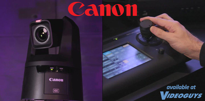 Canon XC Control is Perfect for Multi-Camera Live Productions