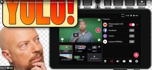 YoloBox Pro All-in-one Live Streaming deep dive tutorial