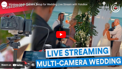YoloLiv YoloBox for Streaming Wedding with Multiple Cameras