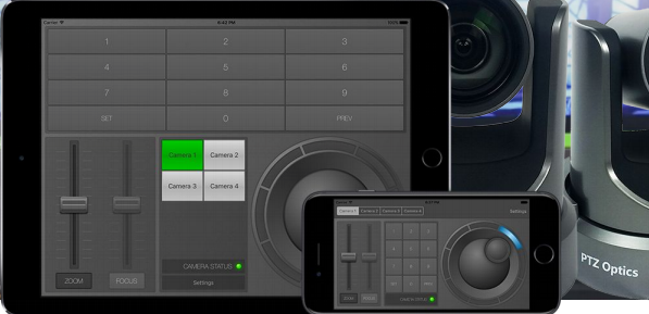 PTZOptics iOS Camera Control App Now Available