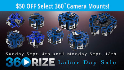 Get $50 Off 360Rize 360-degree Camera Mounts - Only through 9/12