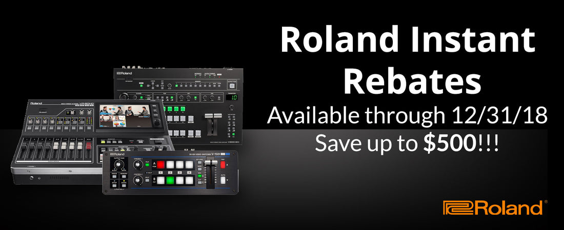 Roland Year-end Specials Available Now