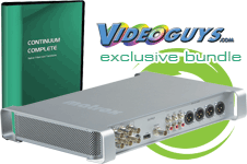 SPECIAL BUNDLE OFFER: Purchase the Matrox MXO 2 with the COMPLETE Boris Continuum Complete FCP for FinalCut Studio 2 for Under $2,000!
