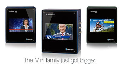 NewTek TriCaster Mini Family is Now Bigger with new SDI model