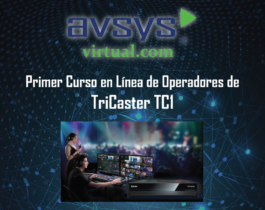 First Online Course In Spanish for TriCaster TC1 Operators