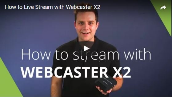 Epiphan Webcaster X2: Quick Streaming Set Up Tutorial