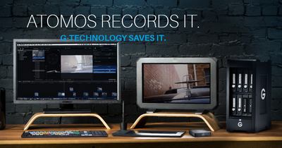 Atomos and G-Technology: A Powerful Winning combination
