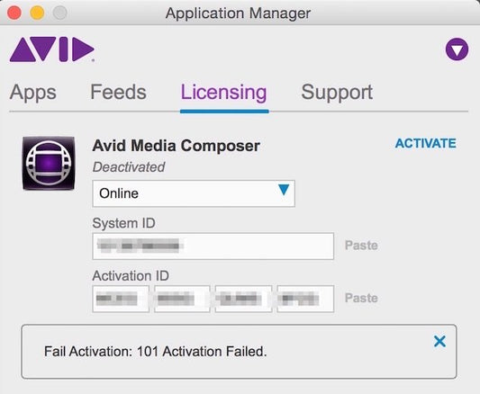 What to do if you forget to deactivate your Avid, Adobe license?