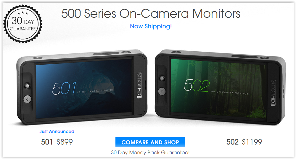 Introducing the SmallHD 501 5-inch Wonder