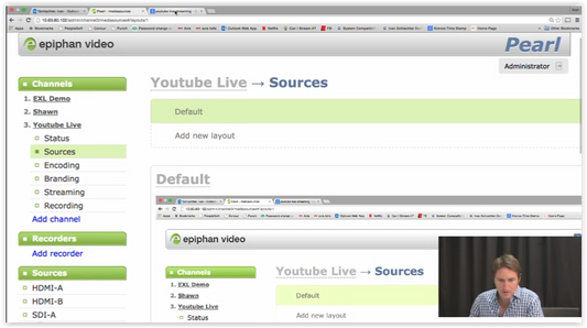 Tutorial: Epiphan Pearl Encoding for YouTube Live