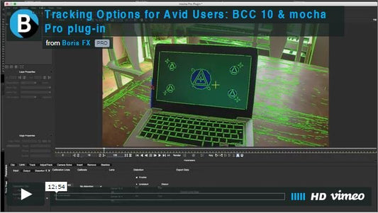 Boris FX BCC 10 & mocha Pro Tutorial: Tracking Options