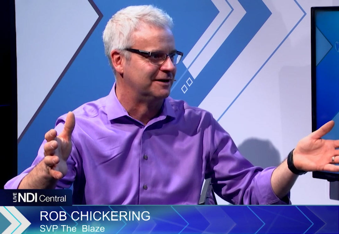 Rob Chickering of Blaze TV talks NewTek TriCaster TC1 and NDI