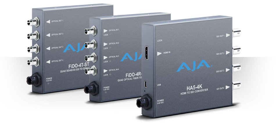 New at NAB: AJA Launches New Mini-Converters