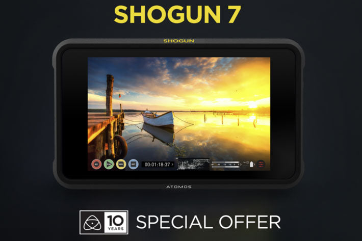 Atomos Marks 10-Year Anniversary with Shogun 7 Promotion