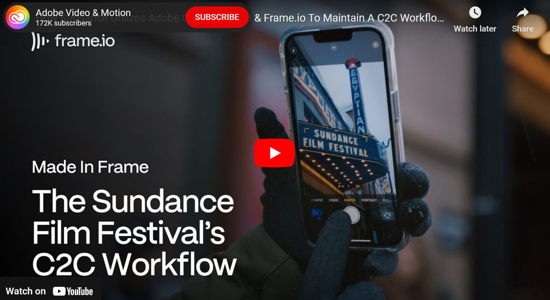 Atomos Connect – Sundance Film Festival – Shot and produce and turn around on the same day!