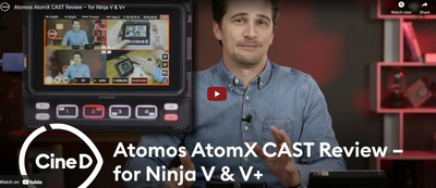 Atomos Ninja V AtomX live streaming review