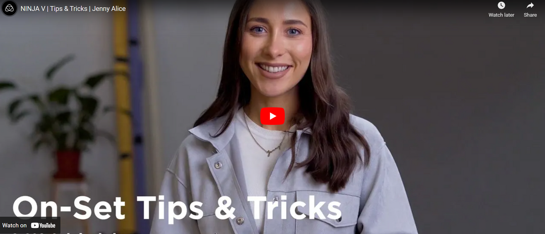 Check out these cool Atomos Ninja V tips & tricks