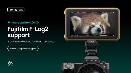 New Atomos AtomOS Delivers F-Log2 & SRT Streaming