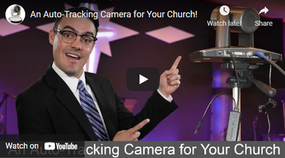 SimplTrack2 Auto-Tracking PTZ Camera for Worship & Education