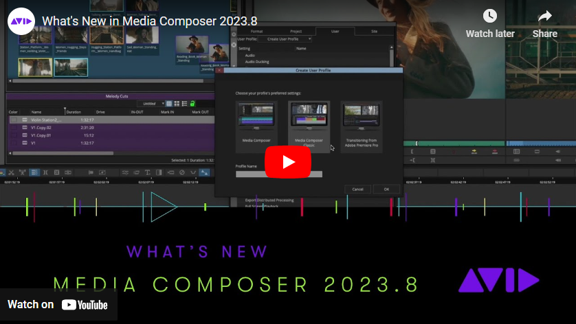 Avid Media Composer 2023.8 Introduces PhraseFind AI and ScriptSync AI ...