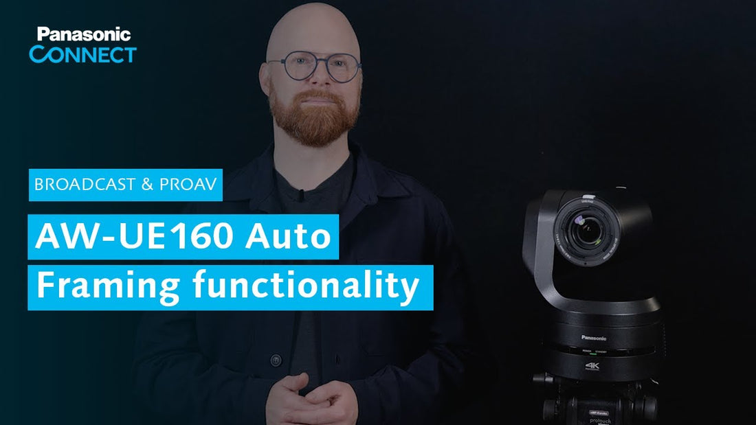Panasonic AW-UE160 Auto Framing: AI-Powered Precision for Seamless Video Production