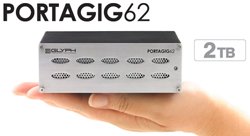 Introducing the Glyph PortaGig 62 Portable RAIDs