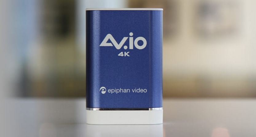 Streaming just got easier with Epiphan AV.io 4K