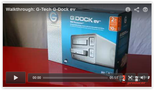 Videoguys Tutorial: G-Tech G-Dock ev