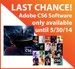 Adobe Creative Cloud specials expire May 30th -  Last chance to buy Adobe CS6