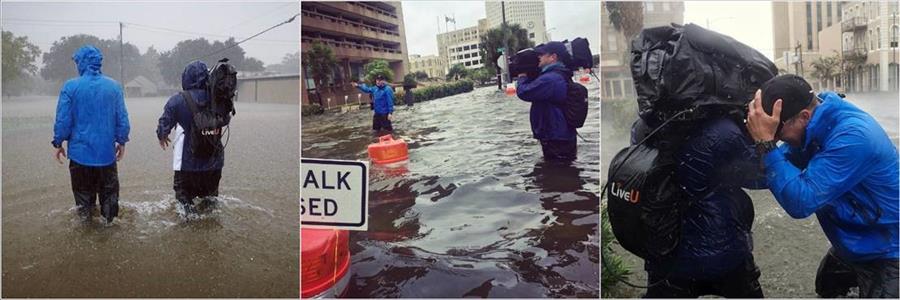 LiveU Customers Bring Viewers Hurricane Harvey Coverage